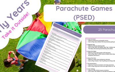 25 Parachute Games (PSED)