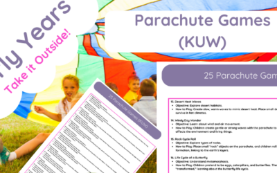 Parachute Games Knowledge and Understanding of the World