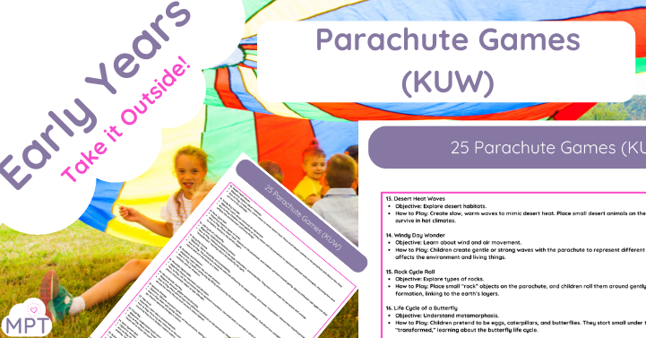 Parachute Games Knowledge and Understanding of the World