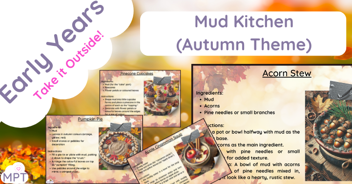 Mud Kitchen Recipe (Autumn Theme)