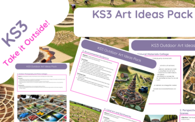 KS3 Outdoor Art Ideas Pack