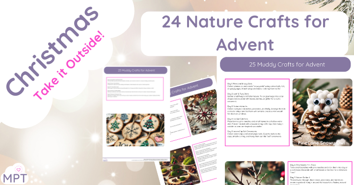 24 Nature Crafts for Advent