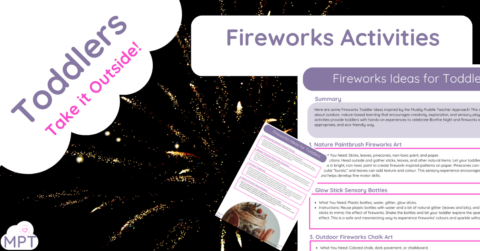 fireworks ideas for toddlers