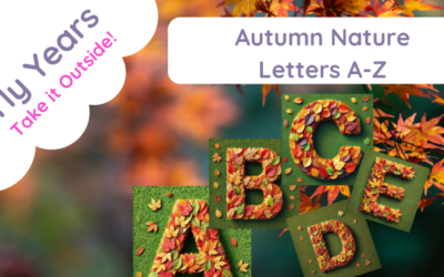 Autumn Nature Letters (Capitals)