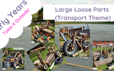 Large Loose Parts Ideas (Transport Theme)