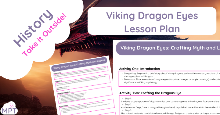 Viking Dragon Eyes Lesson Plan