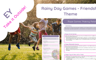 Rainy Day Activities Early Years (Friends Theme)