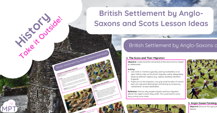 British Settlement by Anglo-Saxons and Scots Lesson Ideas