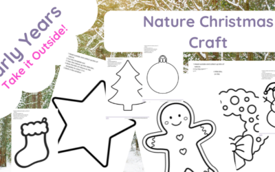 Nature Craft Christmas – Fine Motor Task