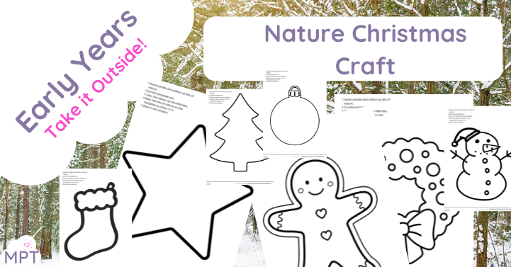 Nature Craft Christmas – Fine Motor Task