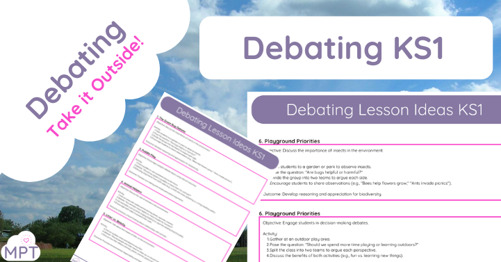 Debating Lesson Ideas KS1