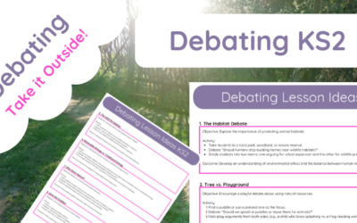 Debating Lesson Ideas KS2