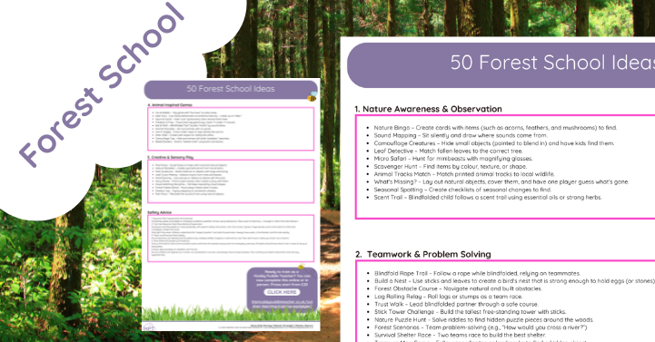 50 Forest School Games