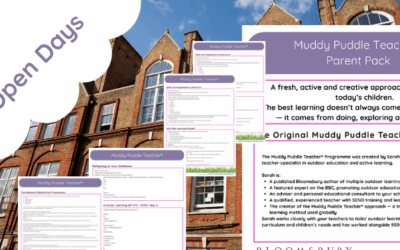Open Day Outdoor Learning Parent Packs ( Muddy Trained Schools)