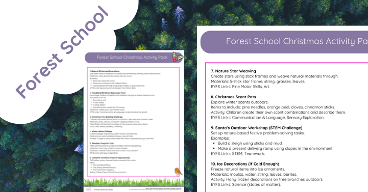 Forest School Christmas Activity Pack