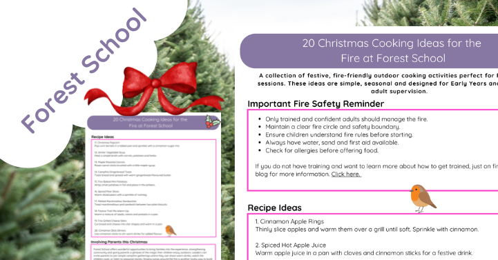 20 Christmas Cooking Ideas for the Fire at Forest School