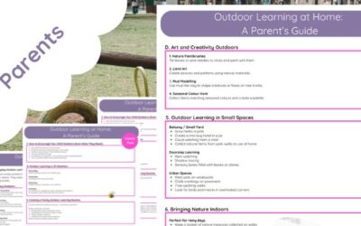 Outdoor Learning at Home:  A Parent’s Guide