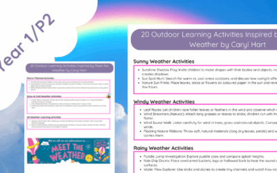 Meet the Weather by Caryl Hart (20 Outdoor Activities)